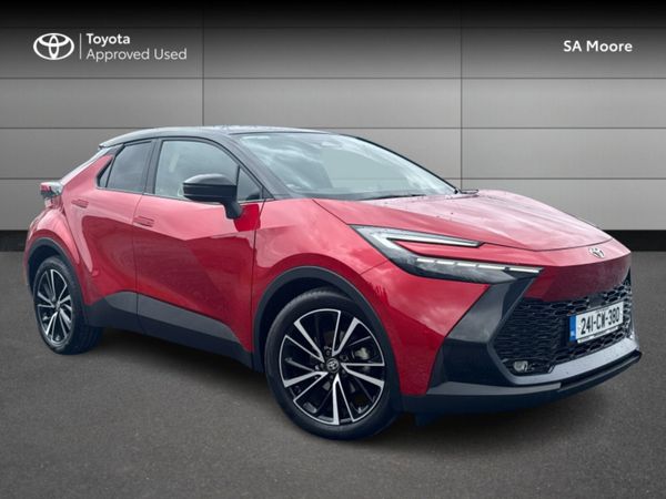 Toyota C-HR SUV, Petrol Hybrid, 2024, Red