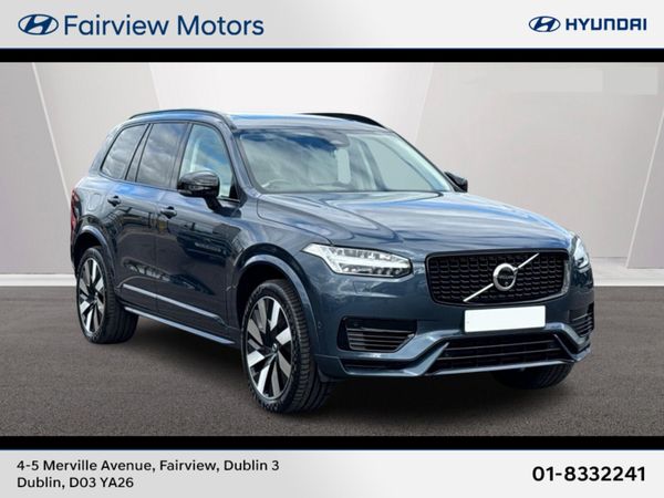 Volvo XC90 Estate, Petrol Plug-in Hybrid, 2024, Blue