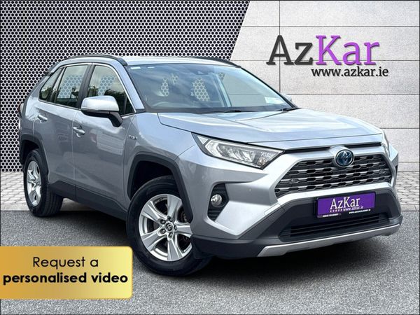 Toyota RAV4 SUV, Petrol Hybrid, 2021, Grey