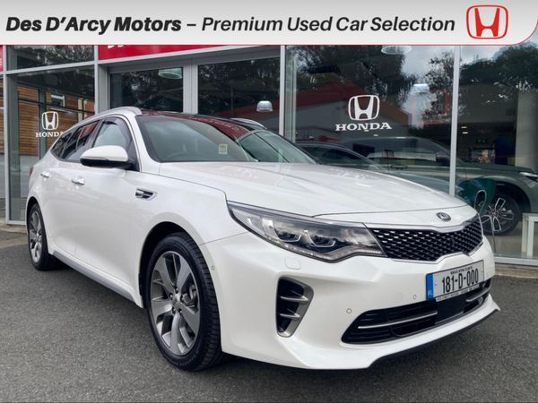 Kia Optima Estate, Diesel, 2018, White