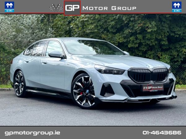 BMW 5-Series Saloon, Petrol Plug-in Hybrid, 2024, Grey