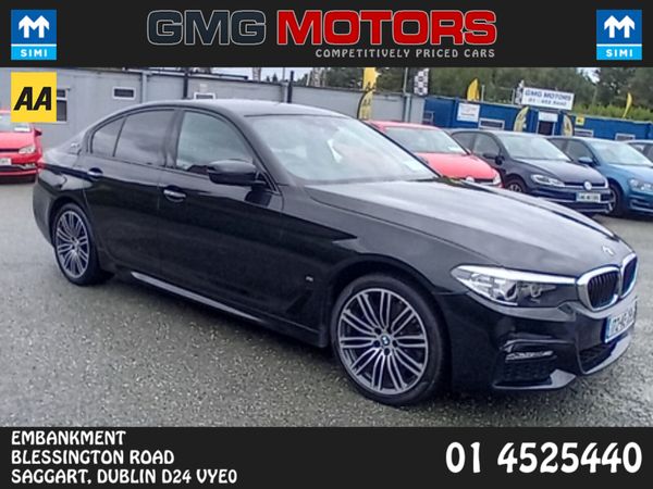 BMW 5-Series Saloon, Petrol Plug-in Hybrid, 2017, Black