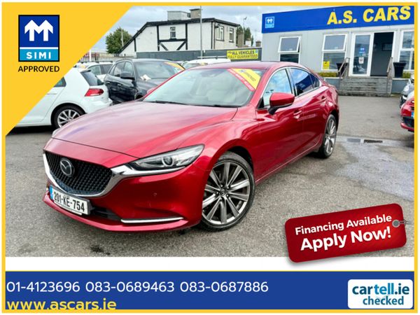 Mazda Mazda6 Saloon, Petrol, 2020, Red