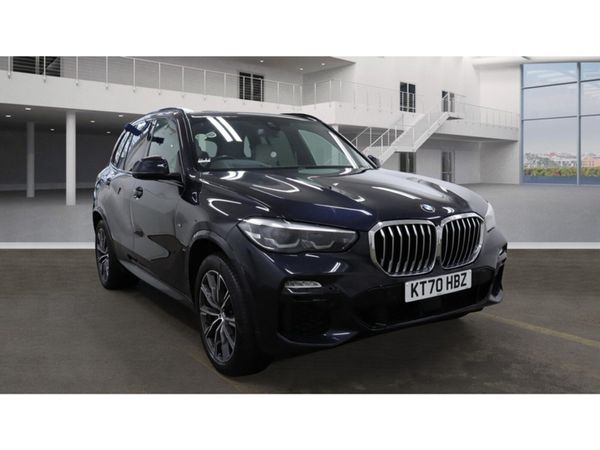 BMW X5 Estate, Petrol Hybrid, 2021, Black