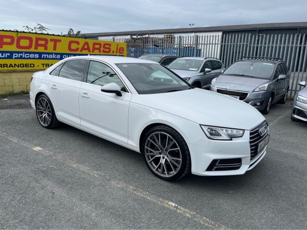 Audi A4 Saloon, Petrol, 2019, White
