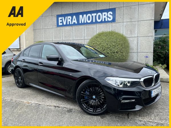 BMW 5-Series Saloon, Diesel, 2017, Black