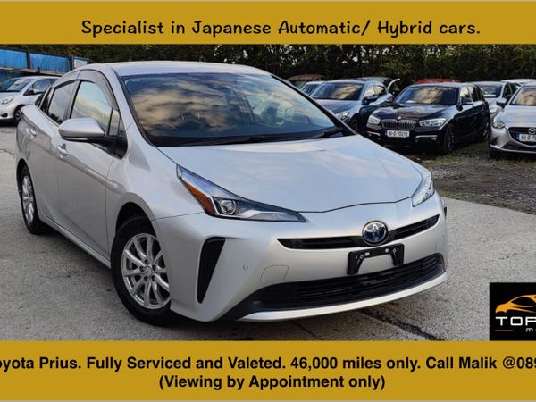 Toyota Prius Saloon, Petrol Hybrid, 2022, Silver