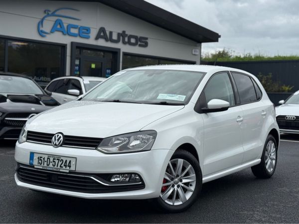 Volkswagen Polo Hatchback, Petrol, 2015, White