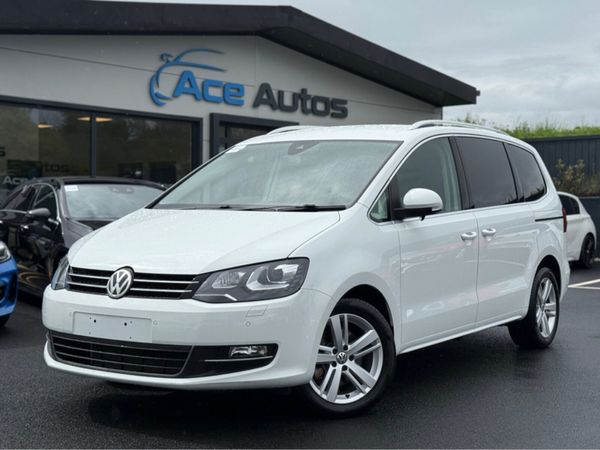 Volkswagen Sharan MPV, Petrol, 2019, White