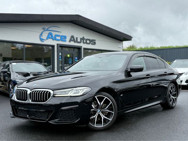 BMW 5-Series Saloon, Diesel, 2021, Black