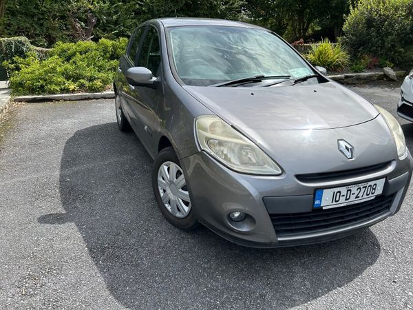 Renault Clio Hatchback, Ethanol Petrol, 2010, Grey