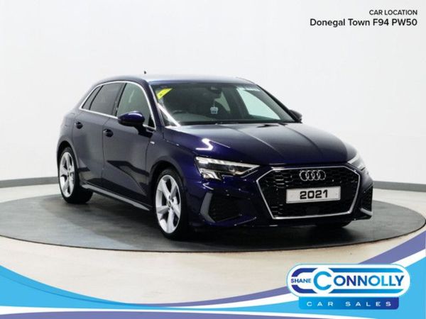 Audi A3 Hatchback, Diesel, 2021, Blue