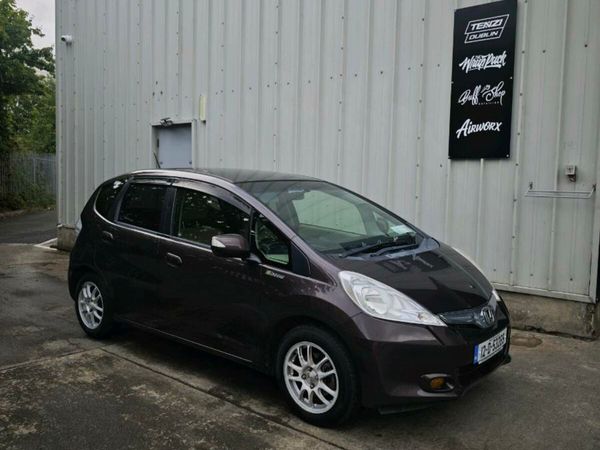 Honda Fit Hatchback, Petrol Hybrid, 2012, Brown