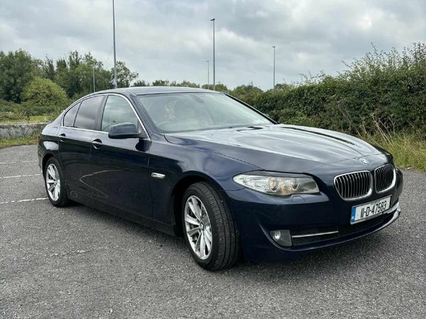 BMW 5-Series Saloon, Diesel, 2011, Blue