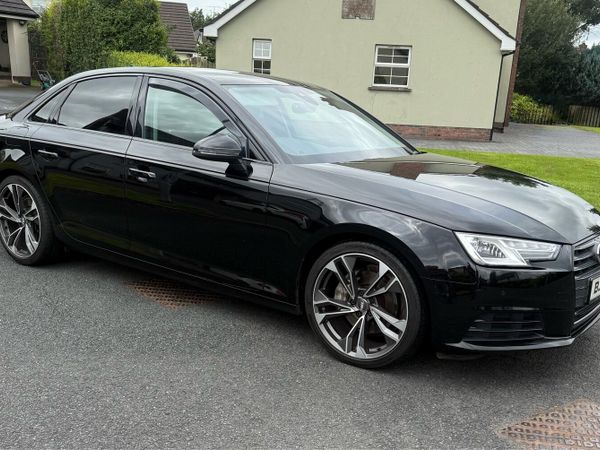 Audi A4 Saloon, Diesel, 2017, Black