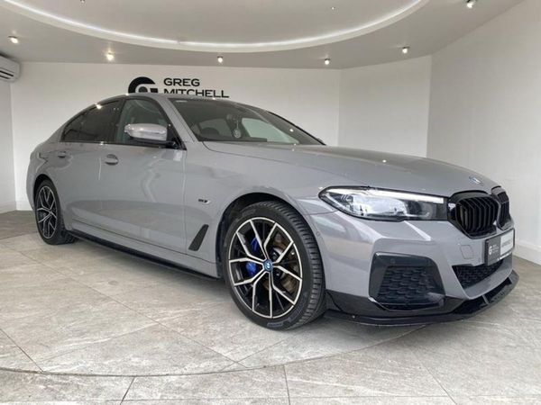 BMW 5-Series Saloon, Petrol Plug-in Hybrid, 2022, Grey