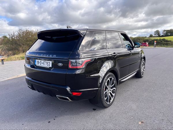 Land Rover Range Rover Sport SUV, Petrol Plug-in Hybrid, 2019, Black