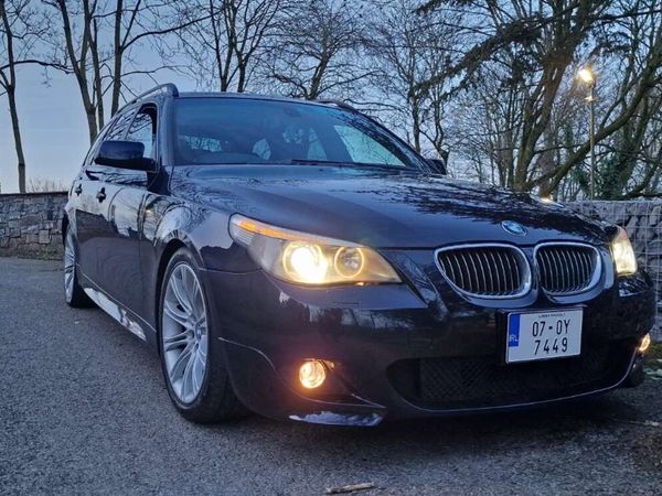 BMW 5-Series Estate, Petrol, 2007, Black