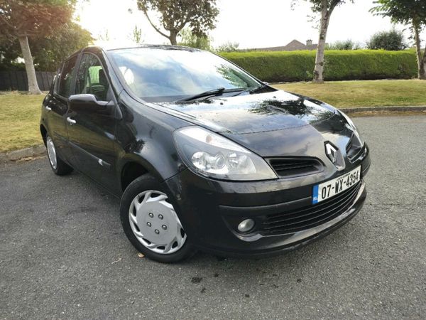 Renault Clio Hatchback, Petrol, 2007, Black