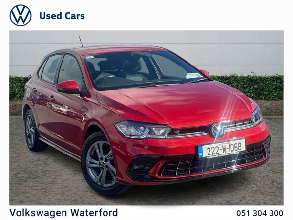 Volkswagen Polo Hatchback, Petrol, 2022, Red