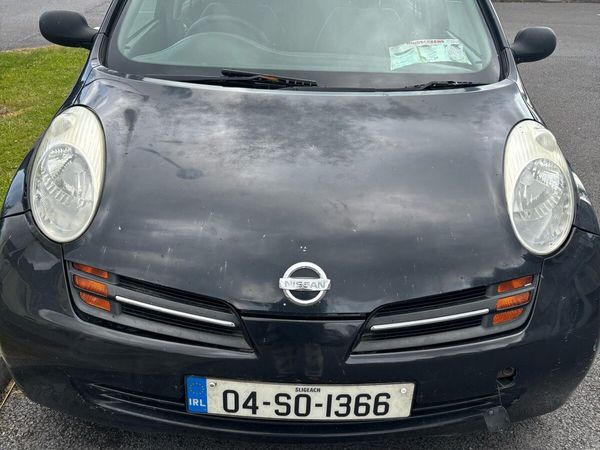 Nissan Micra Hatchback, Petrol, 2004, Black