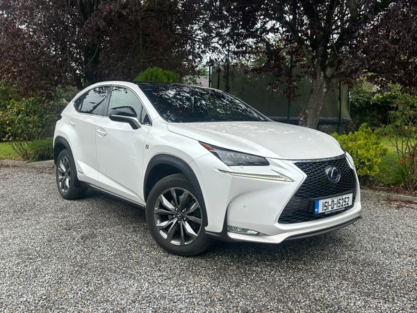 Lexus NX SUV, Petrol Hybrid, 2015, White