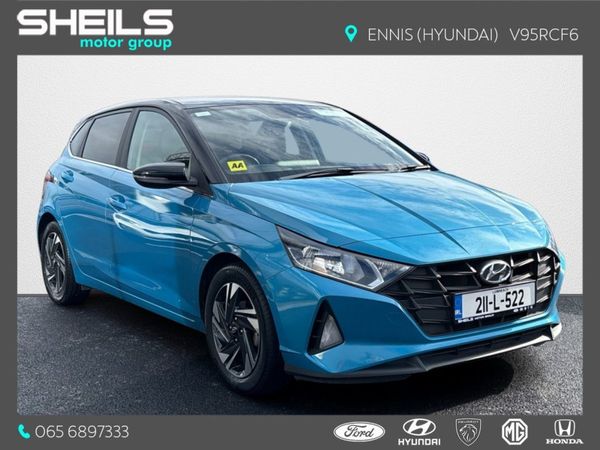 Hyundai i20 Hatchback, Petrol, 2021, Blue