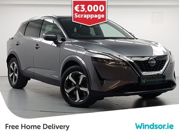 Nissan Qashqai MPV, Petrol Hybrid, 2023, Grey