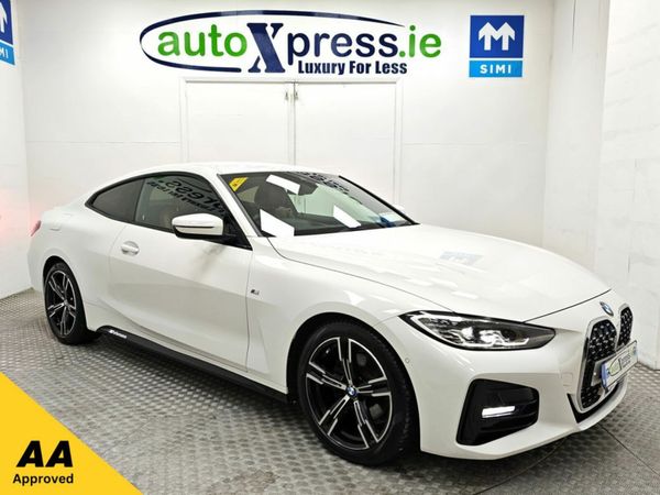 BMW 4-Series Coupe, Diesel, 2021, White