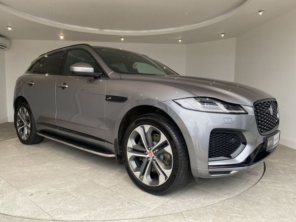 Jaguar F-Pace SUV, Petrol Hybrid, 2022, Grey