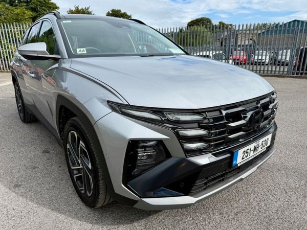 Hyundai Tucson SUV, Petrol Plug-in Hybrid, 2025, Silver