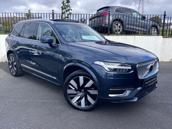 Volvo XC90 SUV, Petrol Hybrid, 2024, Blue