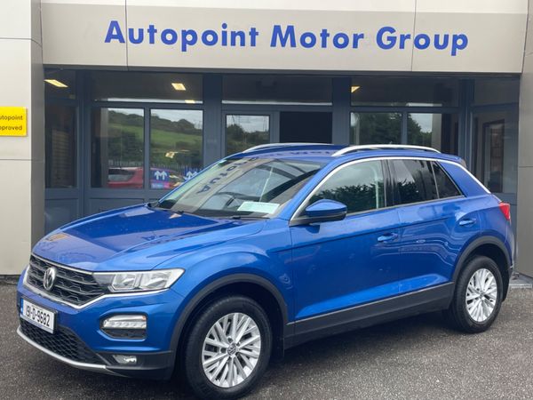 Volkswagen T-Roc SUV, Diesel, 2019, Blue