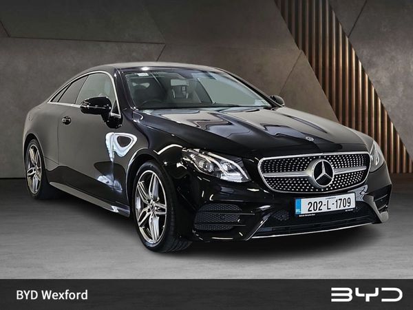 Mercedes-Benz E-Class Coupe, Diesel, 2020, Black