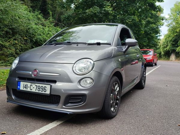 Fiat 500 Hatchback, Petrol, 2014, Grey