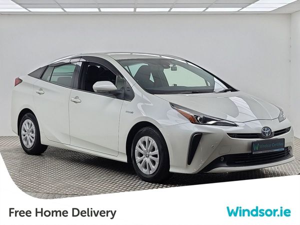 Toyota Prius Hatchback, Petrol Hybrid, 2020, White