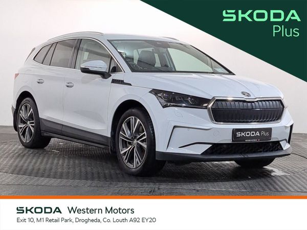 Skoda Enyaq Estate, Electric, 2025, White