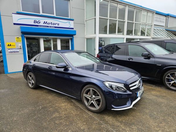 Mercedes-Benz C-Class Saloon, Diesel, 2019, Blue