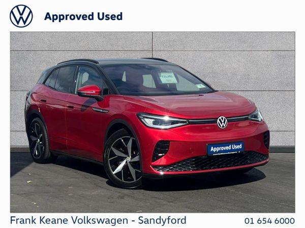 Volkswagen ID.4 Hatchback, Electric, 2022, Red