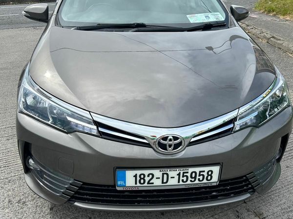 Toyota Corolla Saloon, Petrol, 2018, Grey