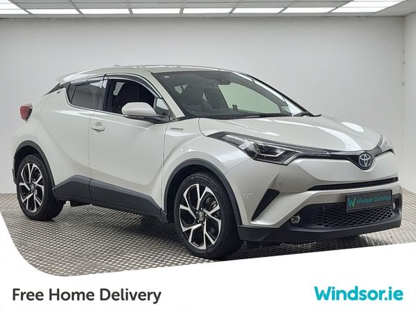 Toyota C-HR SUV, Petrol Hybrid, 2018, White
