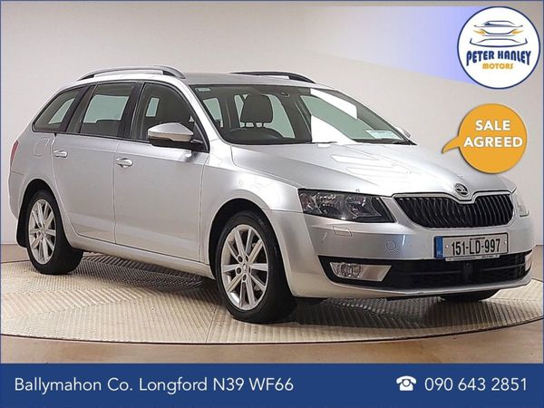 Skoda Octavia Estate, Diesel, 2015, Silver