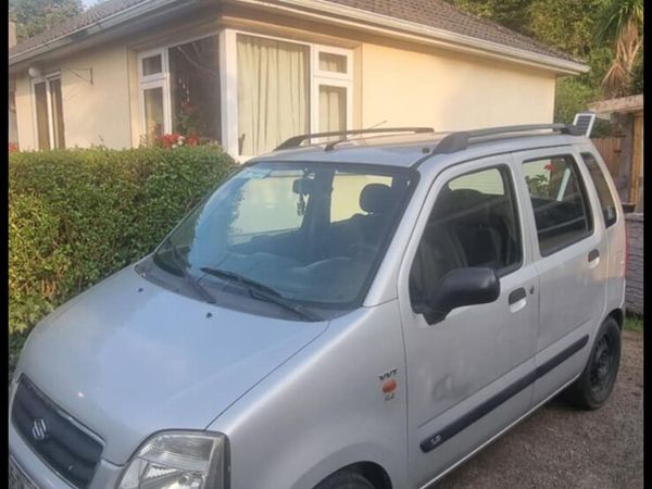 Suzuki Wagon R+ Hatchback, Petrol, 2005, Silver