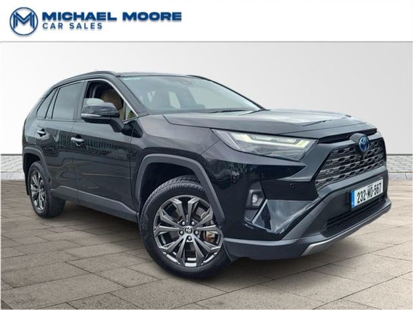 Toyota RAV4 SUV, Petrol Hybrid, 2023, Black