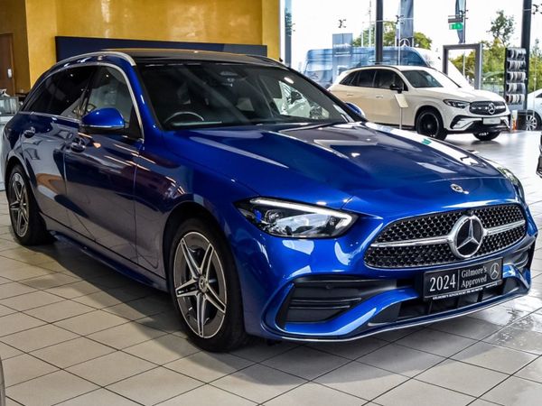 Mercedes-Benz C-Class Estate, Petrol Plug-in Hybrid, 2024, Blue