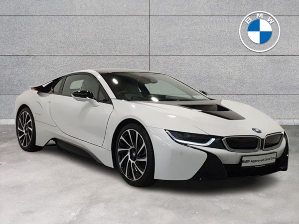 BMW i8 Coupe, Petrol Plug-in Hybrid, 2018, White