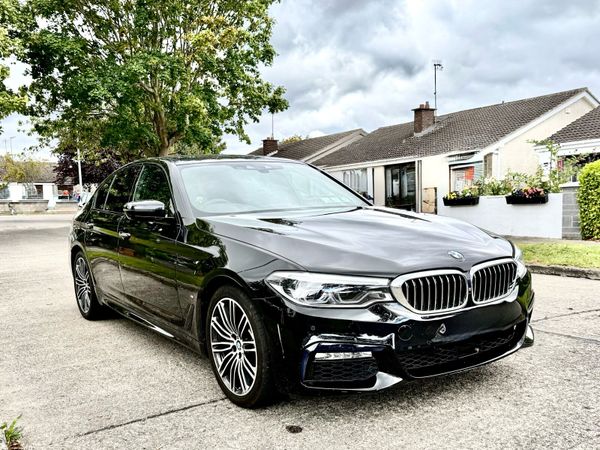 BMW 5-Series Saloon, Petrol Plug-in Hybrid, 2018, Black