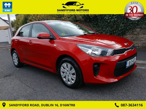 Kia Rio Hatchback, Petrol, 2018, Red