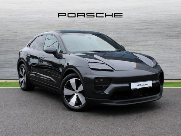 Porsche Macan SUV, Electric, 2025, Grey