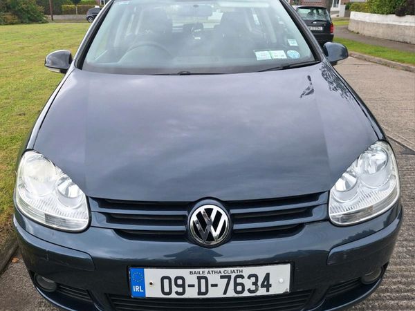Volkswagen Golf Hatchback, Petrol, 2009, Blue
